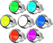 Xecro multiple color LED indicators