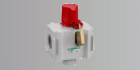 Lockout valve modular white (CKD)